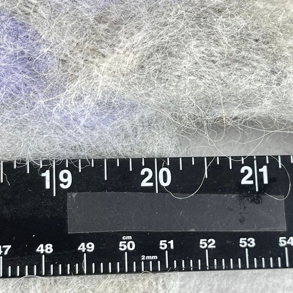 BANANA REPUBLIC Womens S Fair Isle Gray Mutli Alpaca Soft Funnel Neck Sweater - Picture 9 of 12